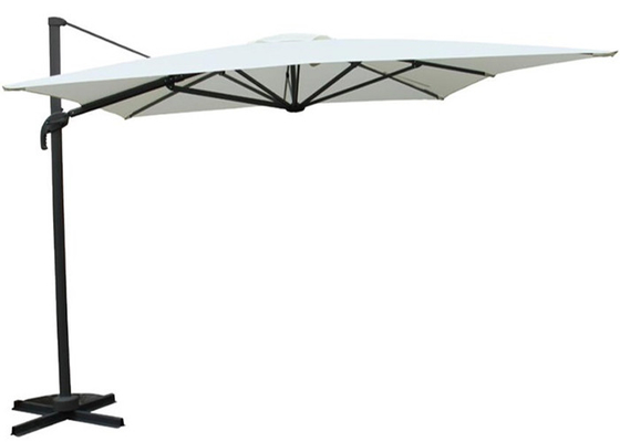 Poliéster colgante al aire libre de aluminio 3 los x 4m de Roman Parasol 180G del paraguas