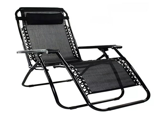 Tumbona de playa ajustable para muebles de exterior, silla plegable de gravedad cero para oficina