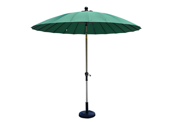 La fibra de vidrio provee de costillas el paraguas redondo del parasol del jardín de 3M del paraguas del patio