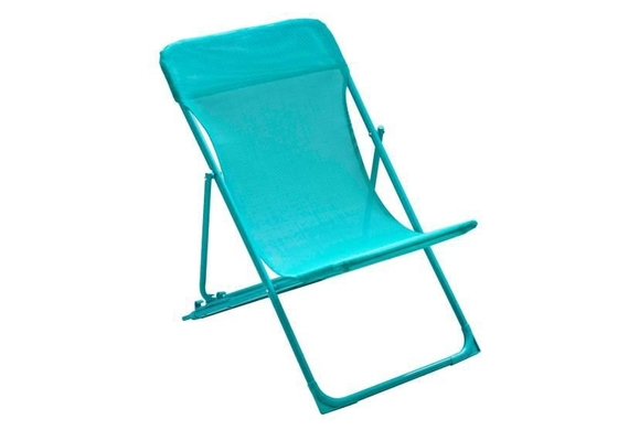 Silla de tres posiciones de la honda del plegamiento del patio de la silla plegable del oscilación que acampa multicolor