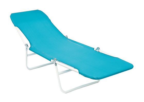 Ocioso plegable portátil de Sun del CE que acampa, sillas de descanso del ocioso de Sun del jardín de Textilene