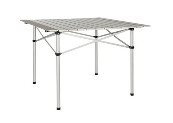 La tabla de aluminio del jardín de Polywood del CE, de aluminio dobla la tabla para arriba que acampa