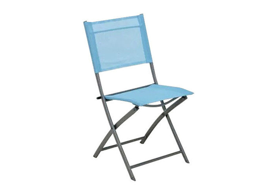 El ODM plegable de acero del OEM de la silla de la comida campestre del plegamiento del metal de la silla de Textilene que acampaba apoyó
