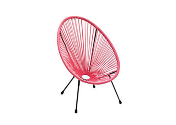 Silla de acero de la rota multicolora, sillas de jardín apilables de la rota 10kg