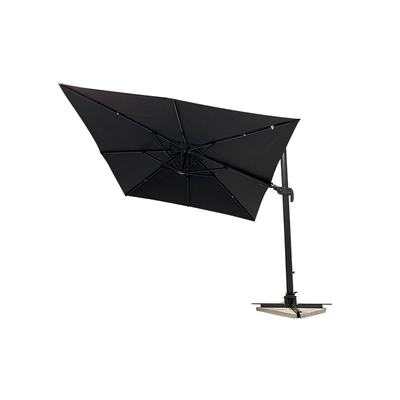 Paraguas colgante al aire libre del eslabón giratorio 360° con Roman Umbrella Cloth Rotary Wrench