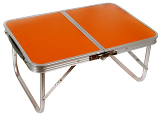 Mesa de comedor de patio de aluminio del MDF Polywood de la tabla plegable del jardín
