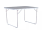 Placa de MDF, mesa de camping plegable de aluminio, cubierta de polvo para exteriores