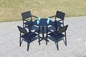 Cena plástica de Teal Stacking Armchair For Family de la prenda impermeable al aire libre