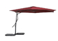 paraguas ajustable de la sombra de Sun del paraguas al aire libre del patio del jardín del café del poliéster 180g