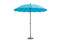 Paraguas de Sun al aire libre de acero de la fibra de vidrio multicolor para la tabla del jardín