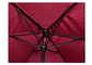 Plegamiento abierto fácil del logotipo privado grande de Straw Large Outdoor Patio Umbrella