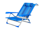 Silla de acero al aire libre de la arena de la playa de la mochila de las sillas de jardín del Recliner de Textilene