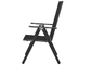 Silla plegable al aire libre de acero multicolora de la gravedad cero de Textilene de la silla