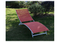 Muebles al aire libre de descanso modificados para requisitos particulares de la piscina del ocioso de Textilene