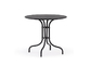 Tabla elegante dirigida del acero de carbono redondo los muebles al aire libre de la mesa