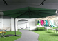 ejecución al aire libre impermeable Roman Umbrella Simple Open de los 2.7m