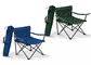 silla que acampa de la playa del poliéster 600D silla ligera plegable al aire libre de los pescados de la comida campestre