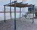 Gazebo retractable de la cortina del tejado de la tienda 3 X 3M de la cena del metal que acampa al aire libre a prueba de viento
