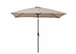 Logotipo modificado para requisitos particulares resistente del viento al aire libre de los muebles del parasol del jardín de Sun del marco de acero