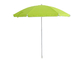 Parasol de playa al aire libre de acero del parasol del paraguas de poste Sun con las costillas de la fibra de vidrio