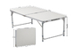 Mesa de comedor de patio de aluminio de Polywood de la altura de la tabla ajustable del jardín